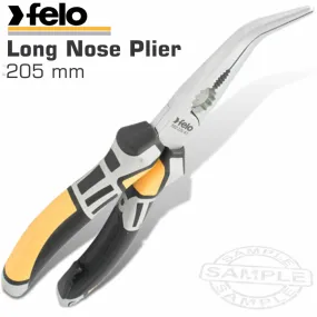 FELo Plier Bent Long Nose 205mm FEL59222040