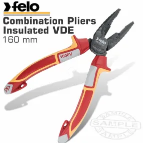 FELo Plier Comb. 160mm Insulated Vde FEL58001640