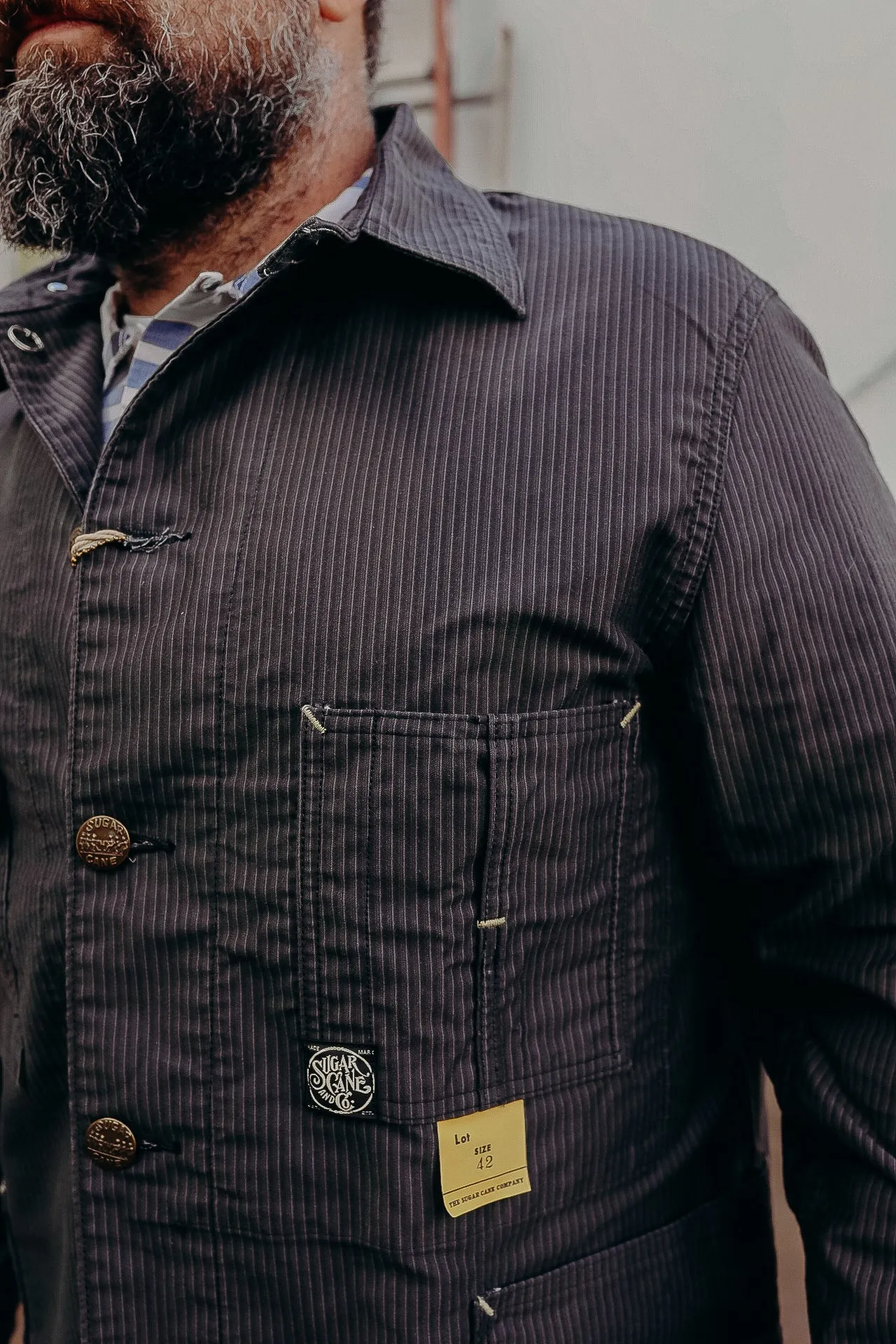 Fiction Romance Work Coat- 9.5oz Printed Moleskin (SC15645)
