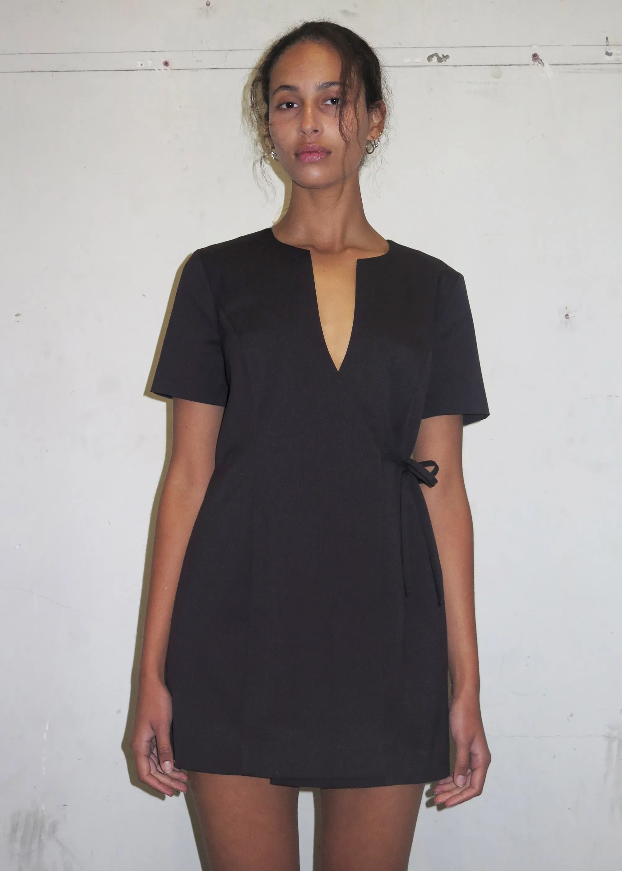 Flowering Wrap Dress ~ Dirt