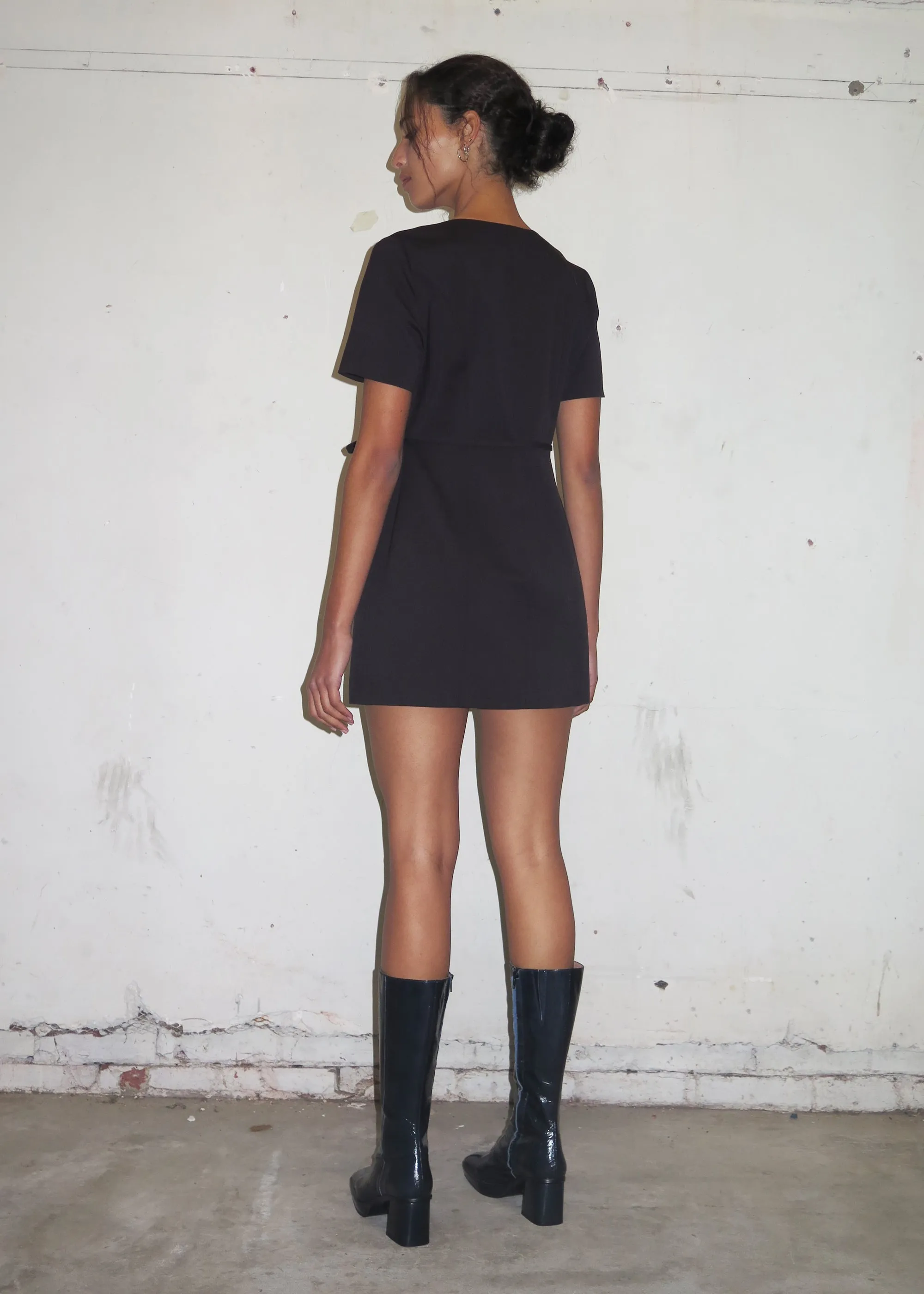 Flowering Wrap Dress ~ Dirt