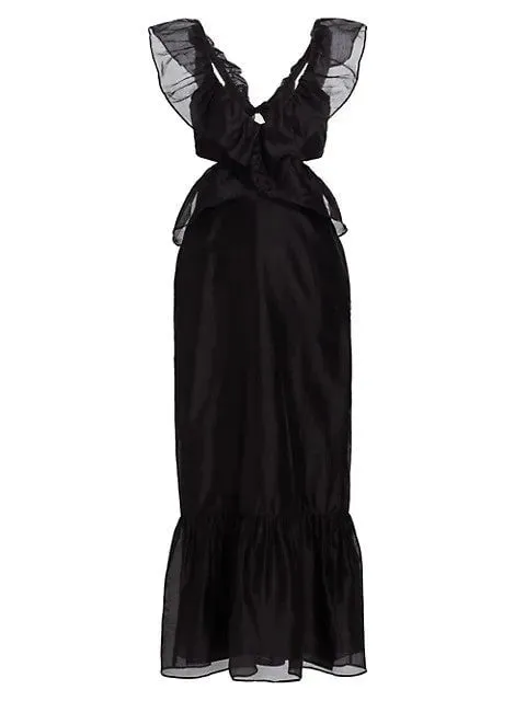 Franc Frill Midi Dress