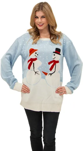 Frozen Frisky Couple Sweater