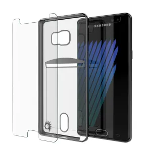 Galaxy Note 7 Case, PUNKCASE® LUCID Black Series | Card Slot | SHIELD Screen Protector | Ultra fit
