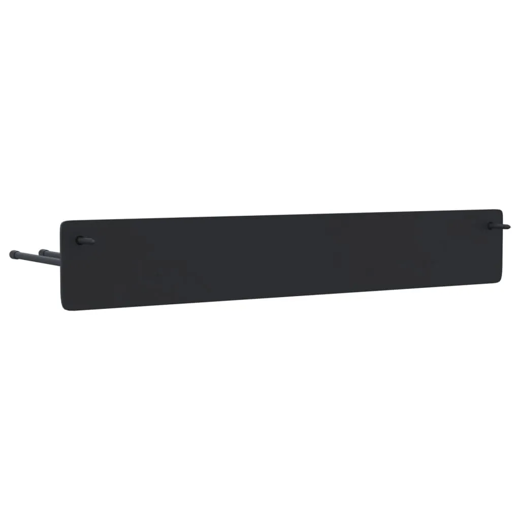 Garden Tool Storage Racks Wall Mounted 4 pcs Black Steel