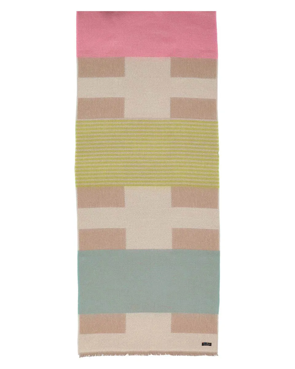 Geometric Woven Scarf By Fraas!  50% Off!