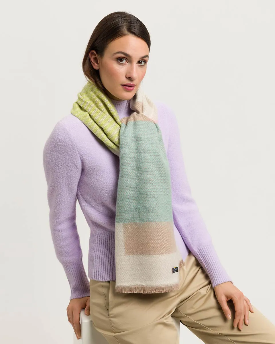 Geometric Woven Scarf By Fraas!  50% Off!