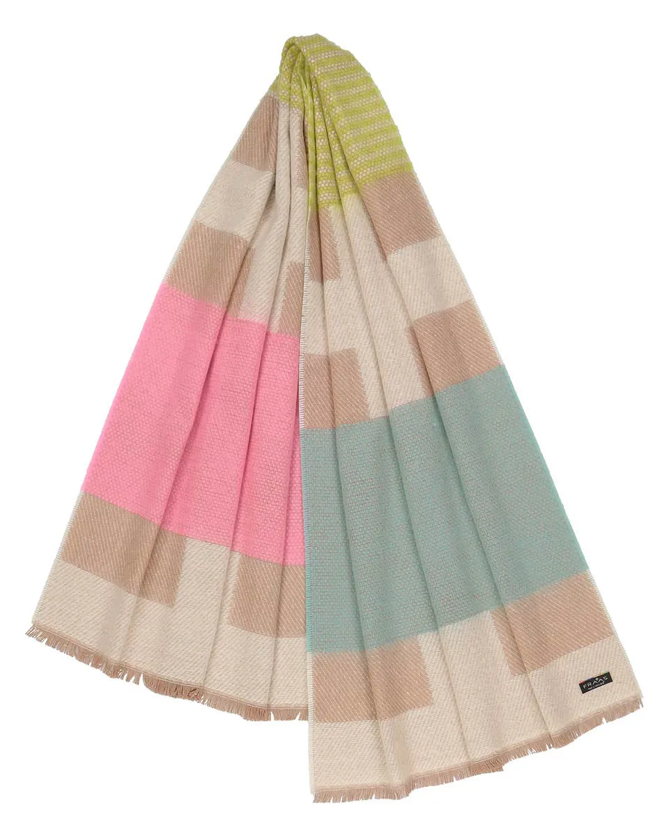 Geometric Woven Scarf By Fraas!  50% Off!