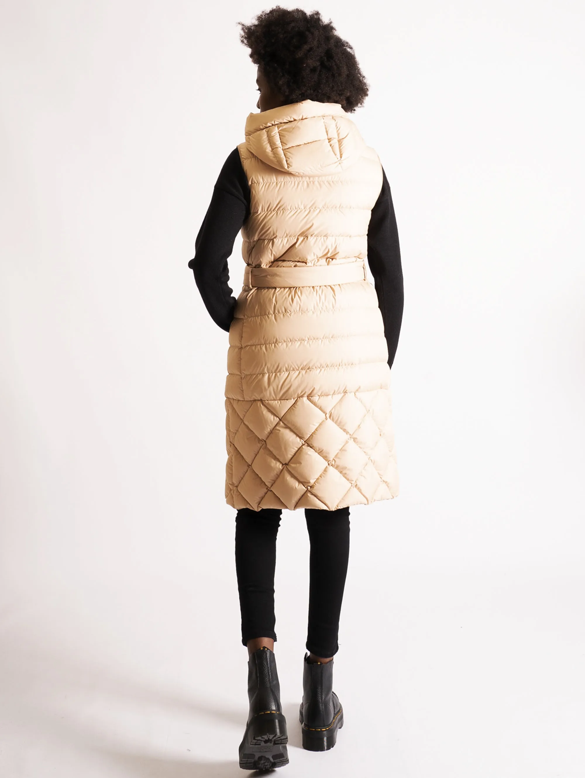 Gilet con Cappuccio Oil