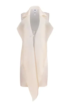 Gradient Organza Trench Coat
