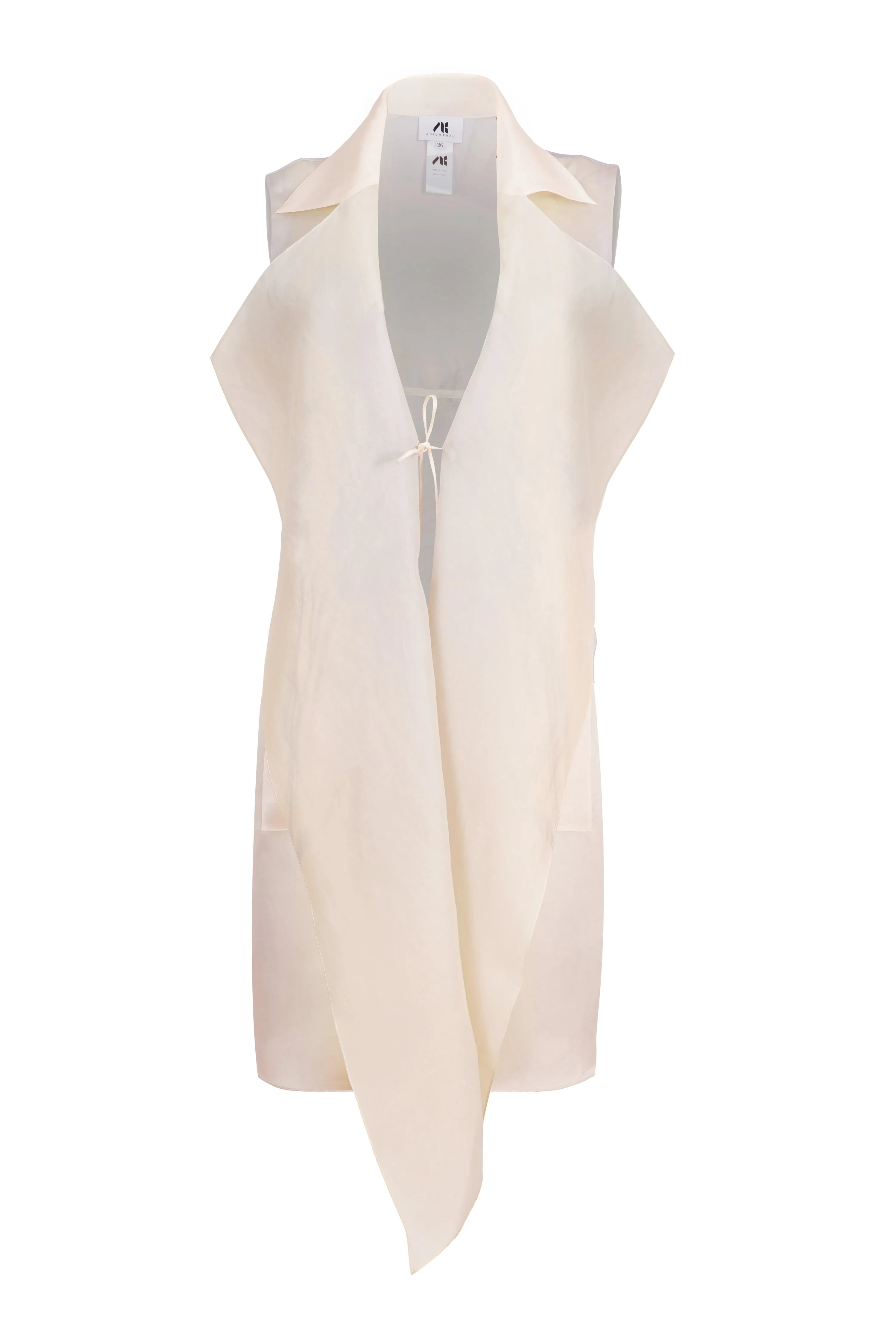 Gradient Organza Trench Coat