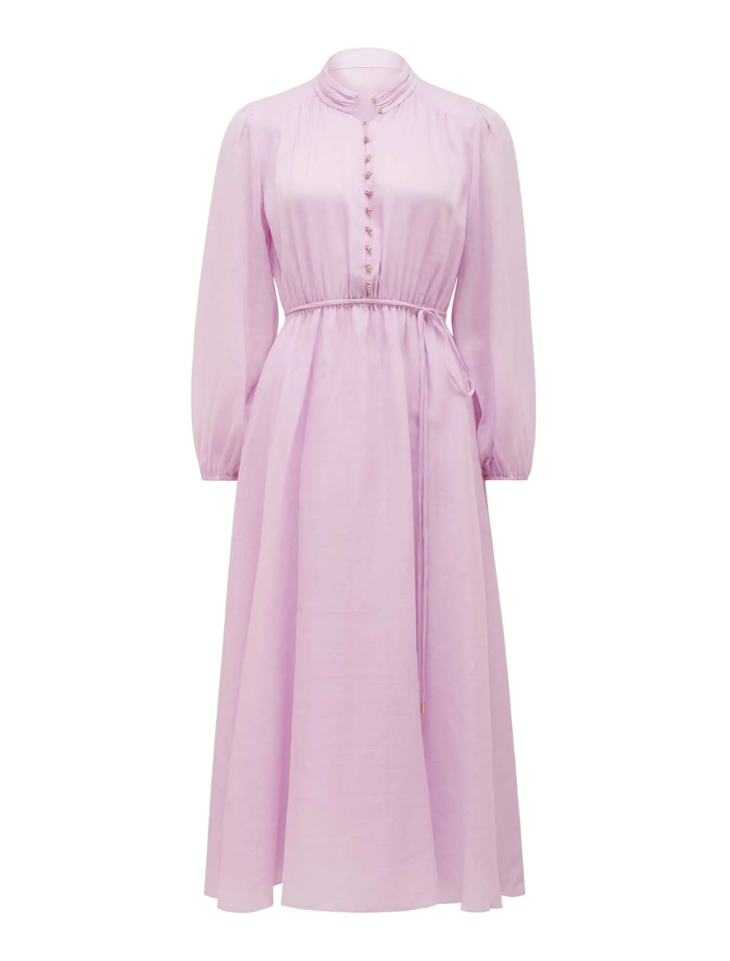 Gwen Petite Button Up Midi Dress