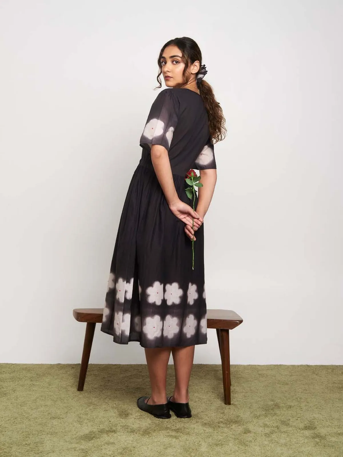 Hana Clamp Wrap Dress