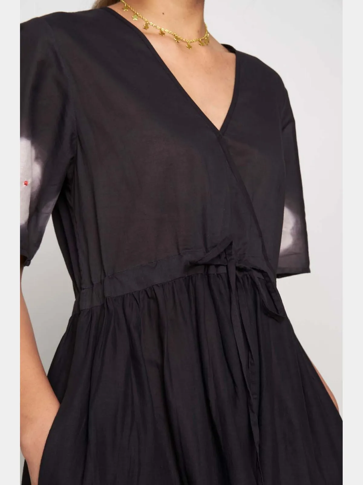 Hana Clamp Wrap Dress
