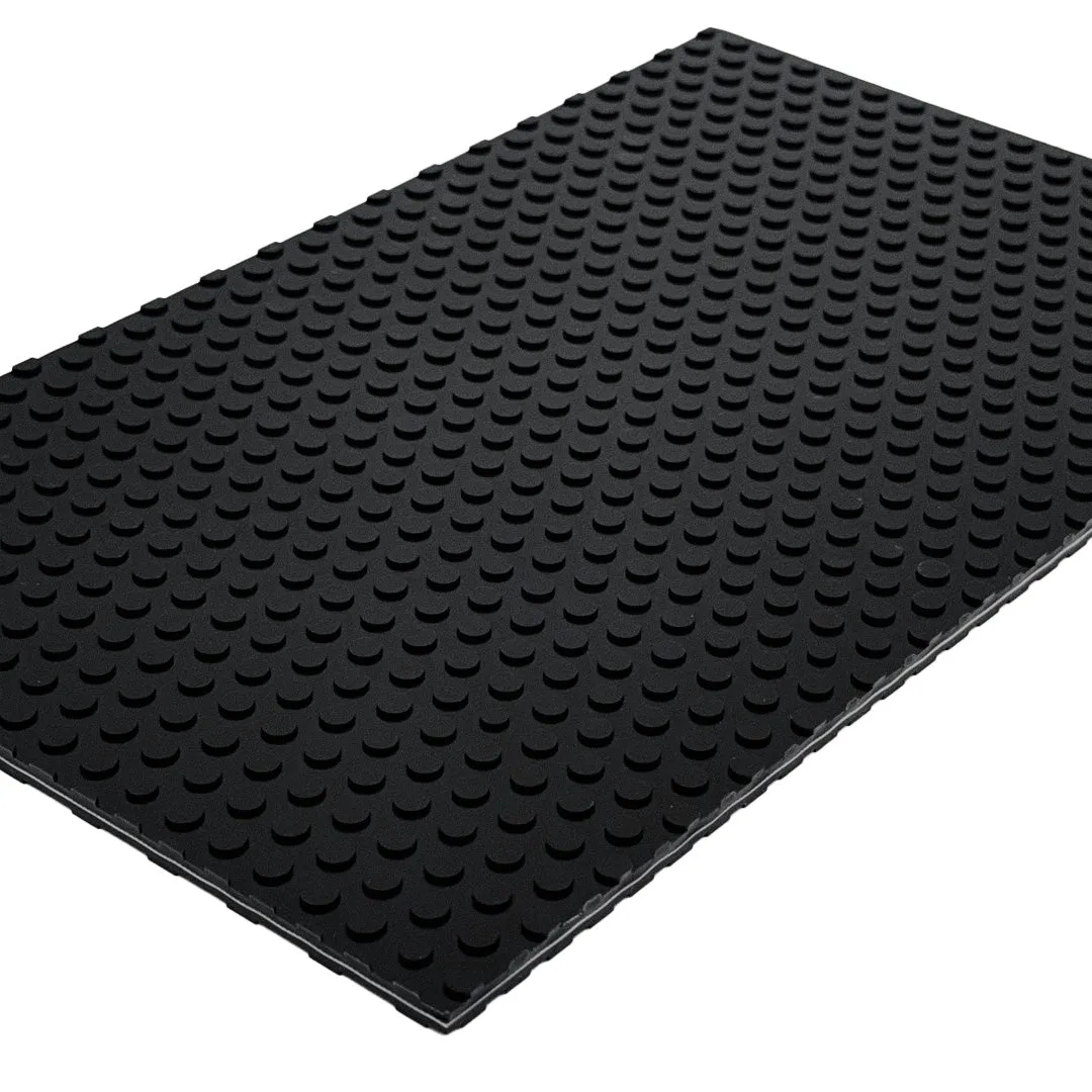 Hasegawa Non-Slip Mat Black Waterproof 9.8" x 5.9" FYS-MK