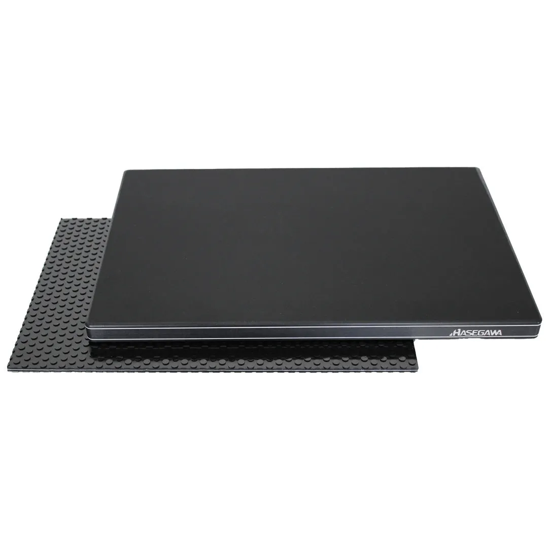 Hasegawa Non-Slip Mat Black Waterproof 9.8" x 5.9" FYS-MK