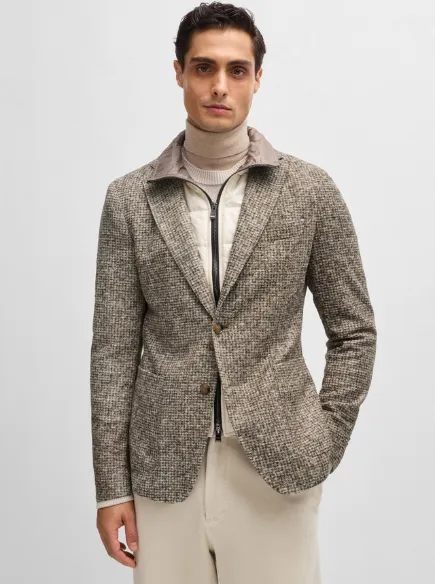 HUGO BOSS - SLIM FIT SPORT COAT WITH REMOVABLE INSERT