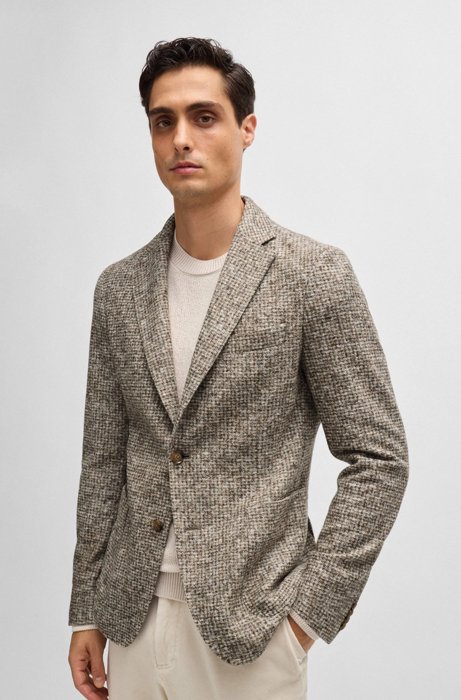 HUGO BOSS - SLIM FIT SPORT COAT WITH REMOVABLE INSERT