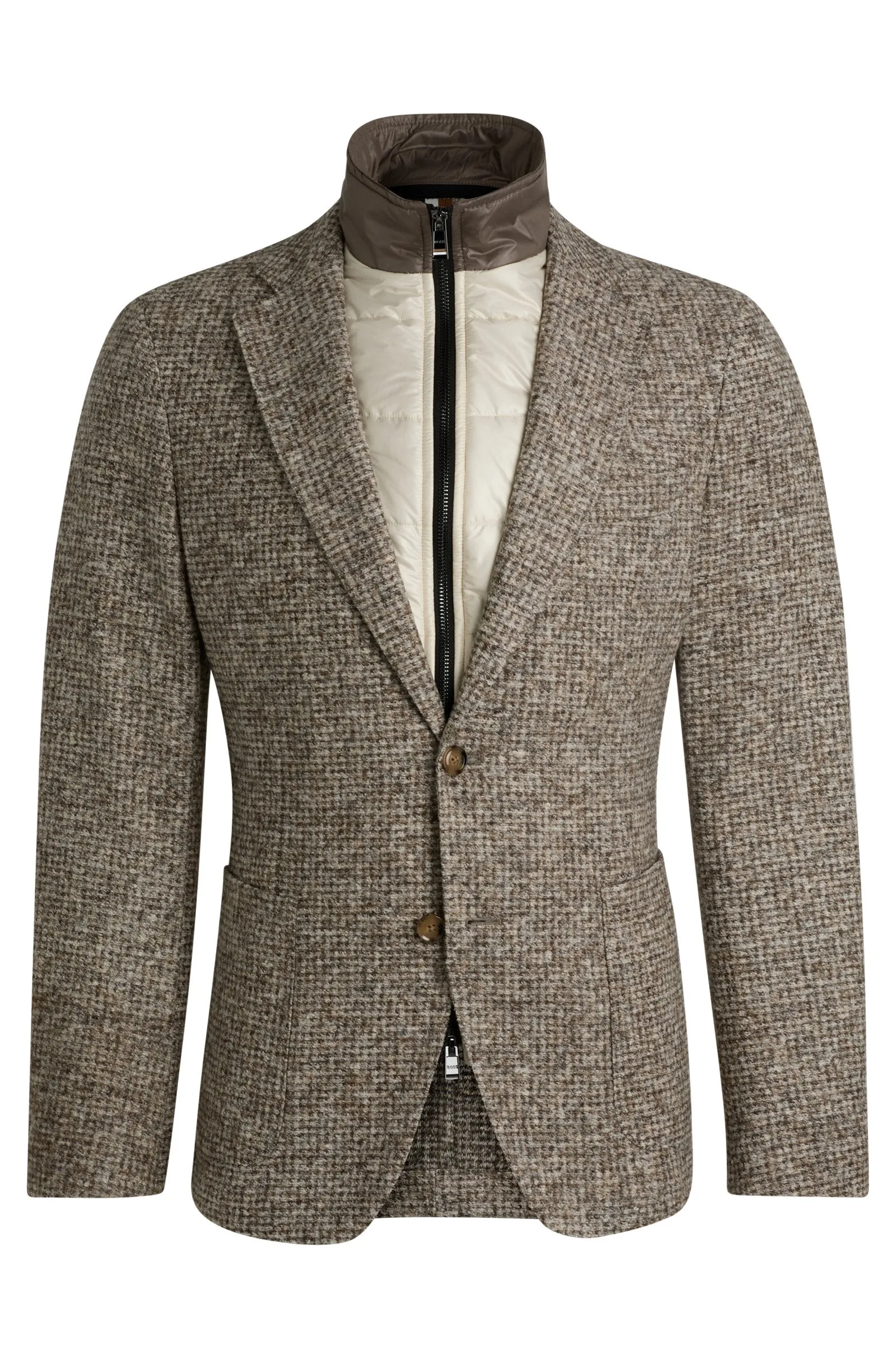 HUGO BOSS - SLIM FIT SPORT COAT WITH REMOVABLE INSERT