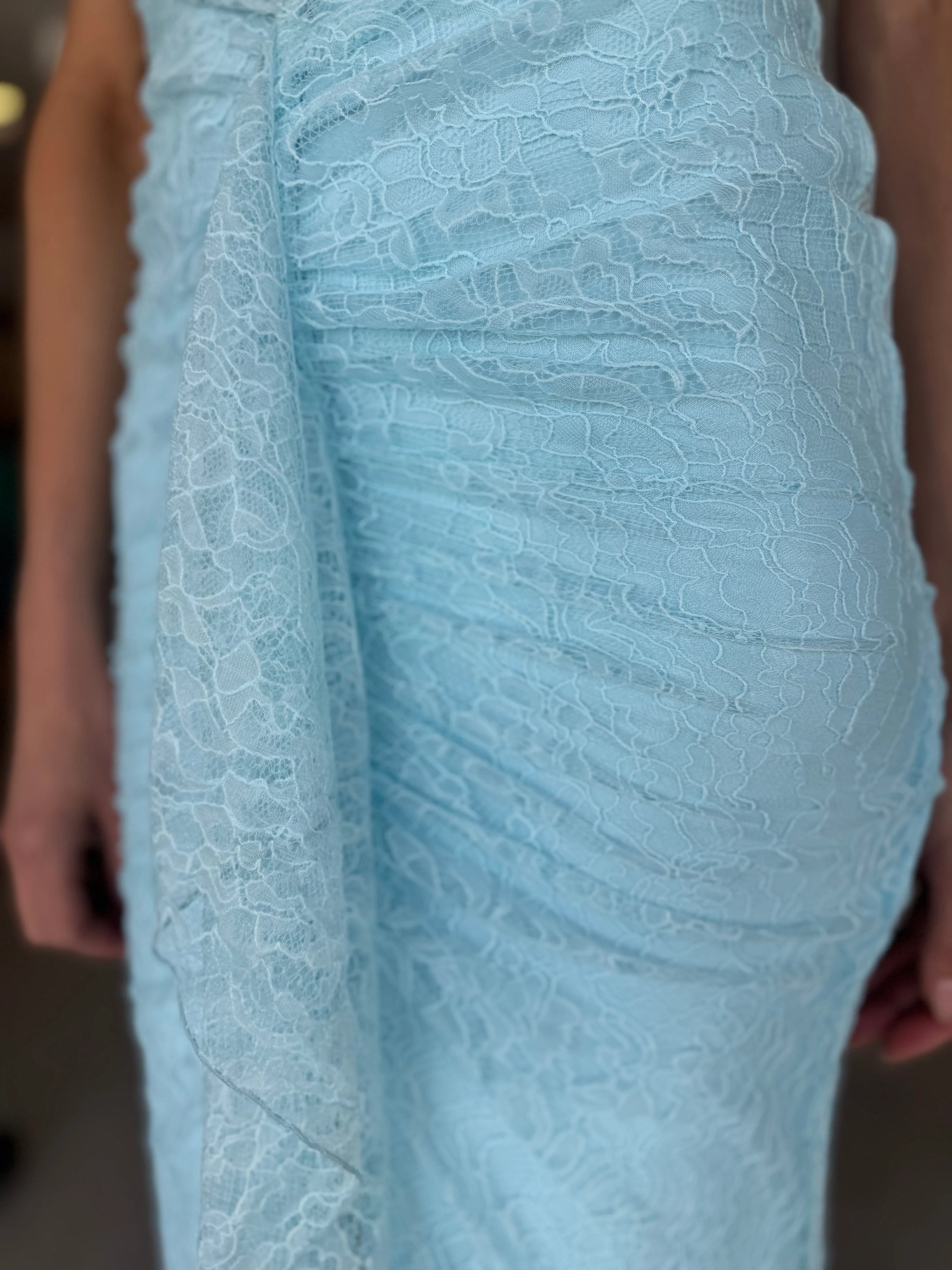 IMOGEN MIDI DRESS BABY BLUE