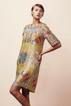 Indigenous Printed Shift Dress