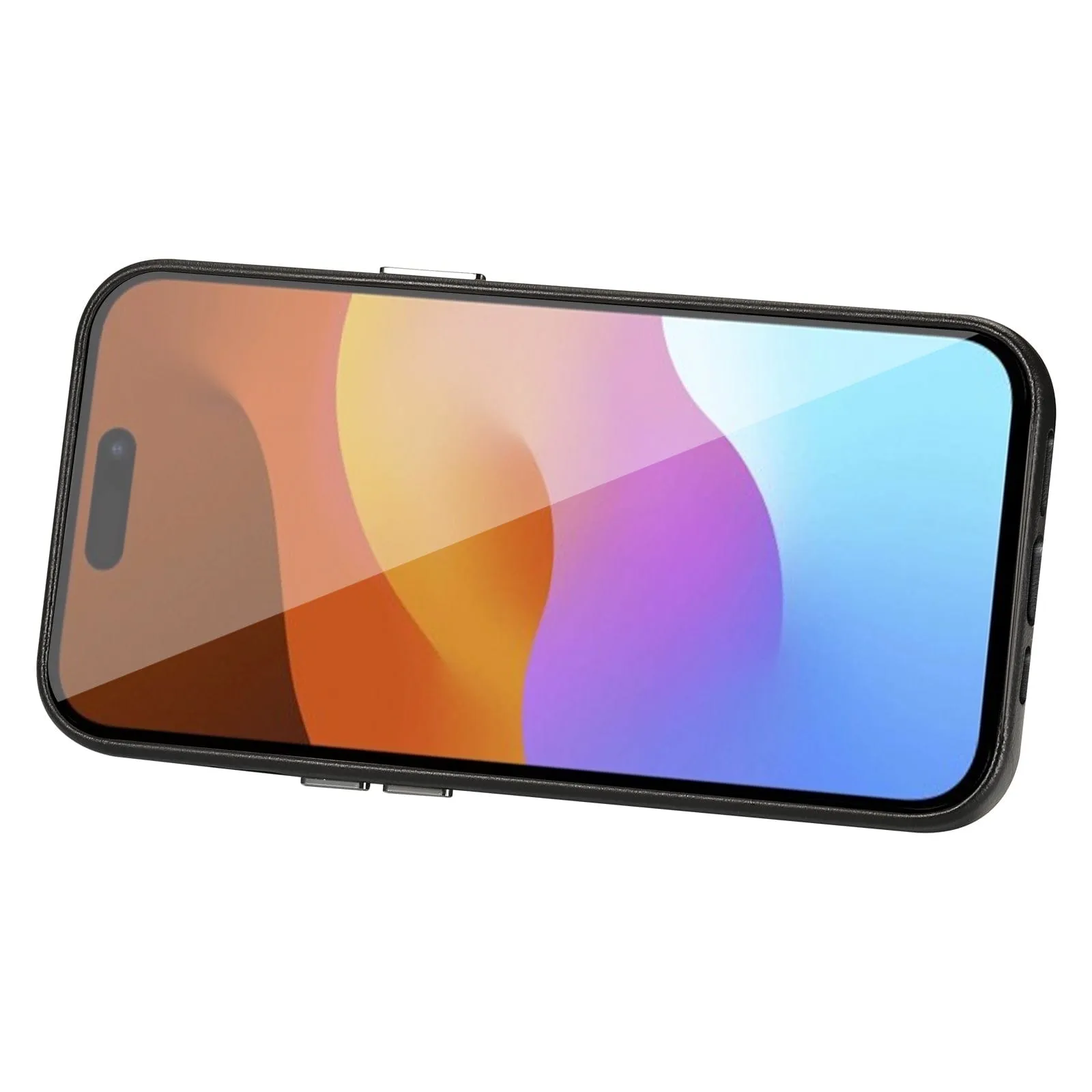 Indy Series Genuine Leather FingerGrip Case - iPhone 15 Plus - CP00452 CP00453