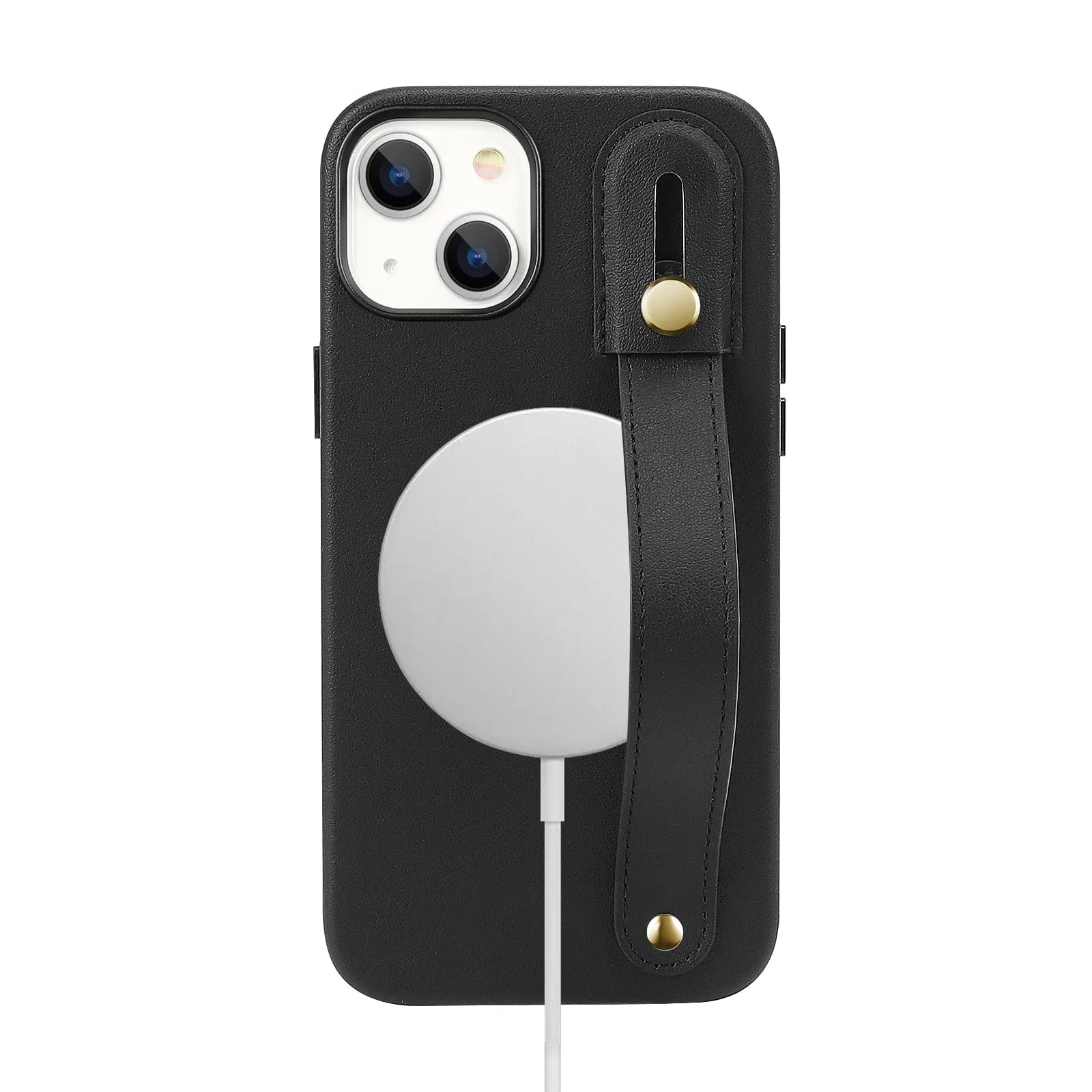 Indy Series Genuine Leather FingerGrip Case - iPhone 15 Plus - CP00452 CP00453