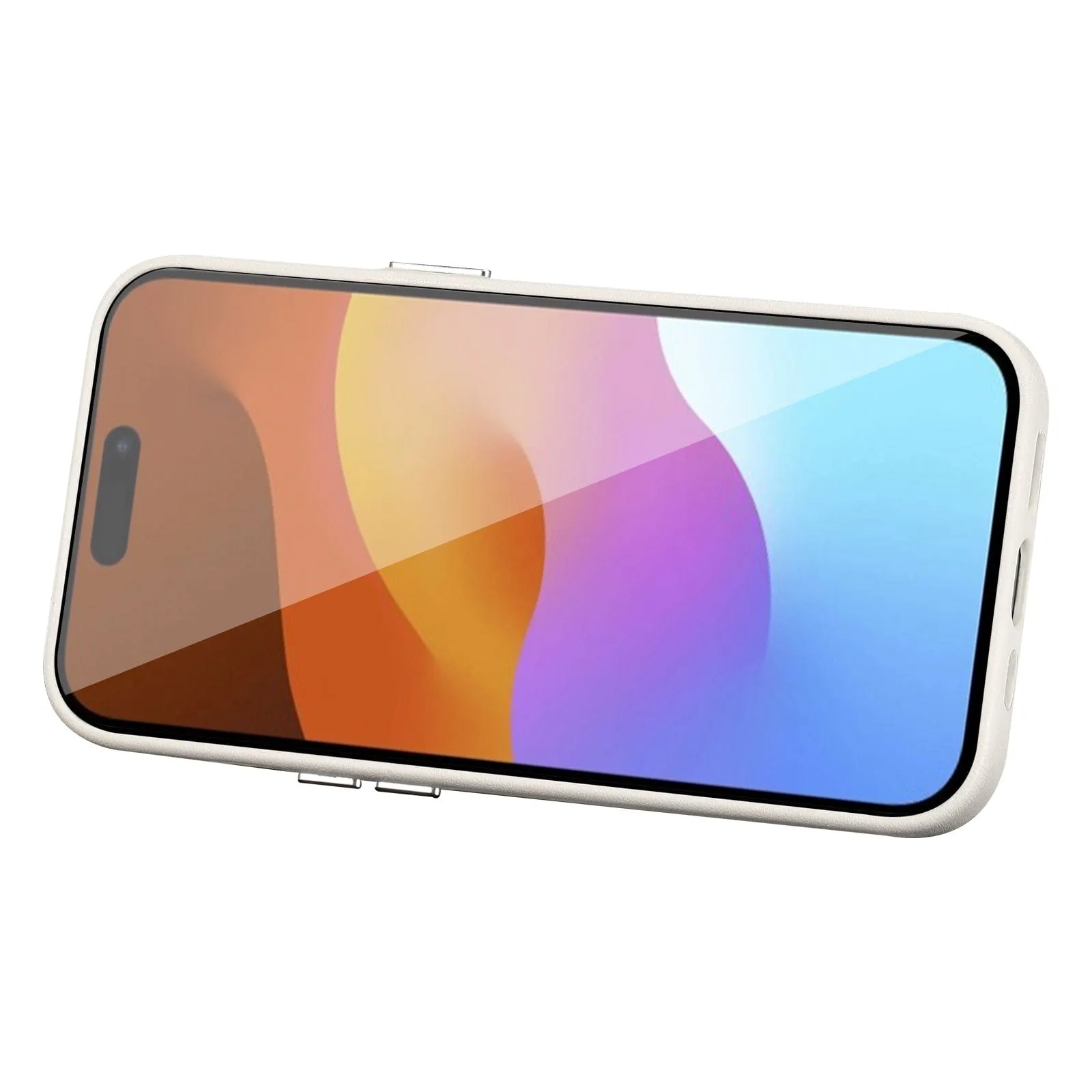 Indy Series Genuine Leather FingerGrip Case - iPhone 15 Plus - CP00452 CP00453