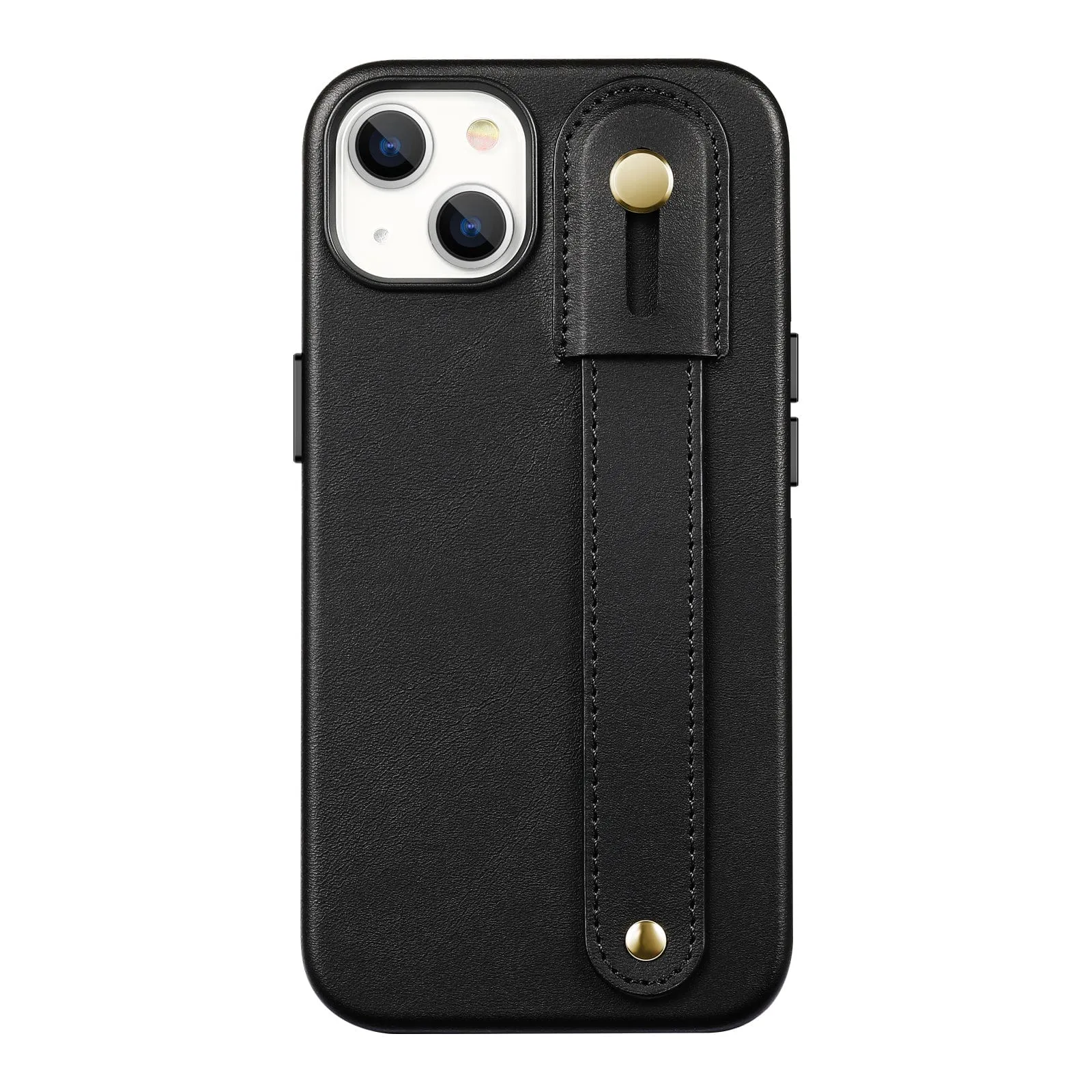 Indy Series Genuine Leather FingerGrip Case - iPhone 15 Plus - CP00452 CP00453