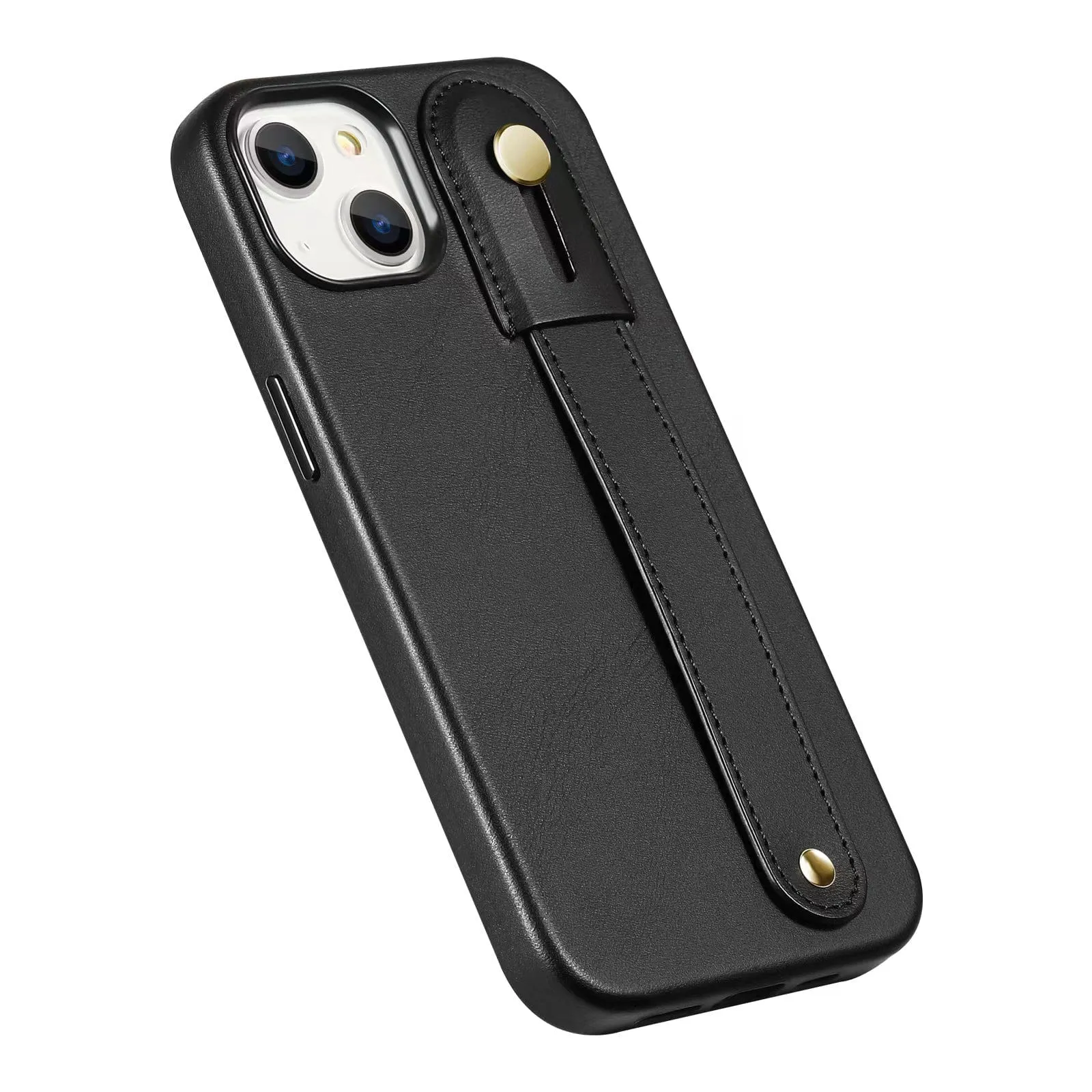 Indy Series Genuine Leather FingerGrip Case - iPhone 15 Plus - CP00452 CP00453