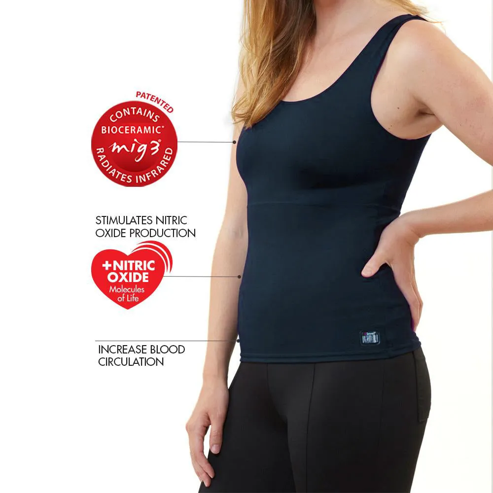 Invel® Active Tank Top Anti-Cellulite With Bioceramic MIG3® Far-Infrared Technology
