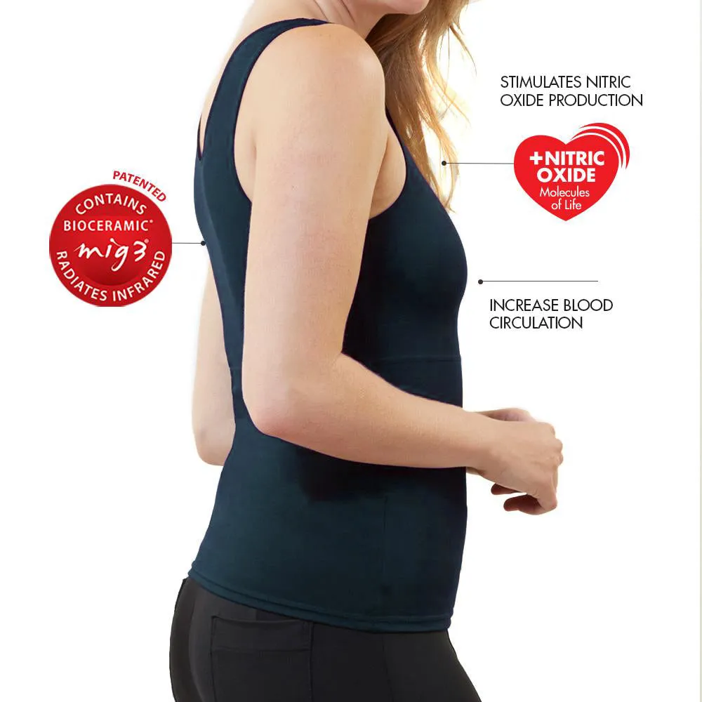 Invel® Active Tank Top Anti-Cellulite With Bioceramic MIG3® Far-Infrared Technology