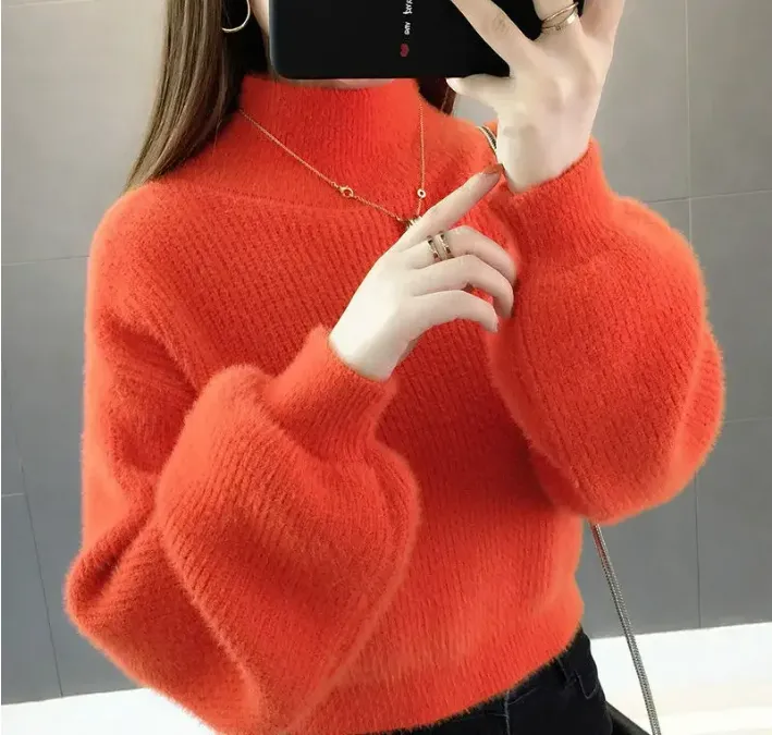 Ivyshape | Bell Sleeve Sweater