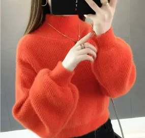 Ivyshape | Bell Sleeve Sweater