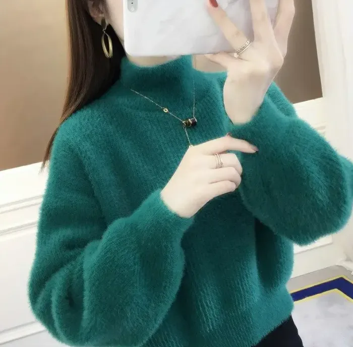 Ivyshape | Bell Sleeve Sweater