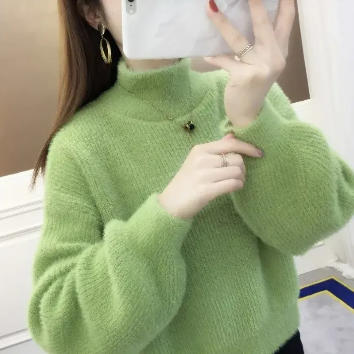 Ivyshape | Bell Sleeve Sweater