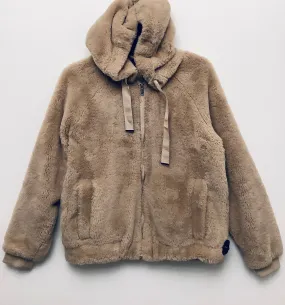Jacket Faux Fur & Sherpa By Altard State In Tan, Size: M