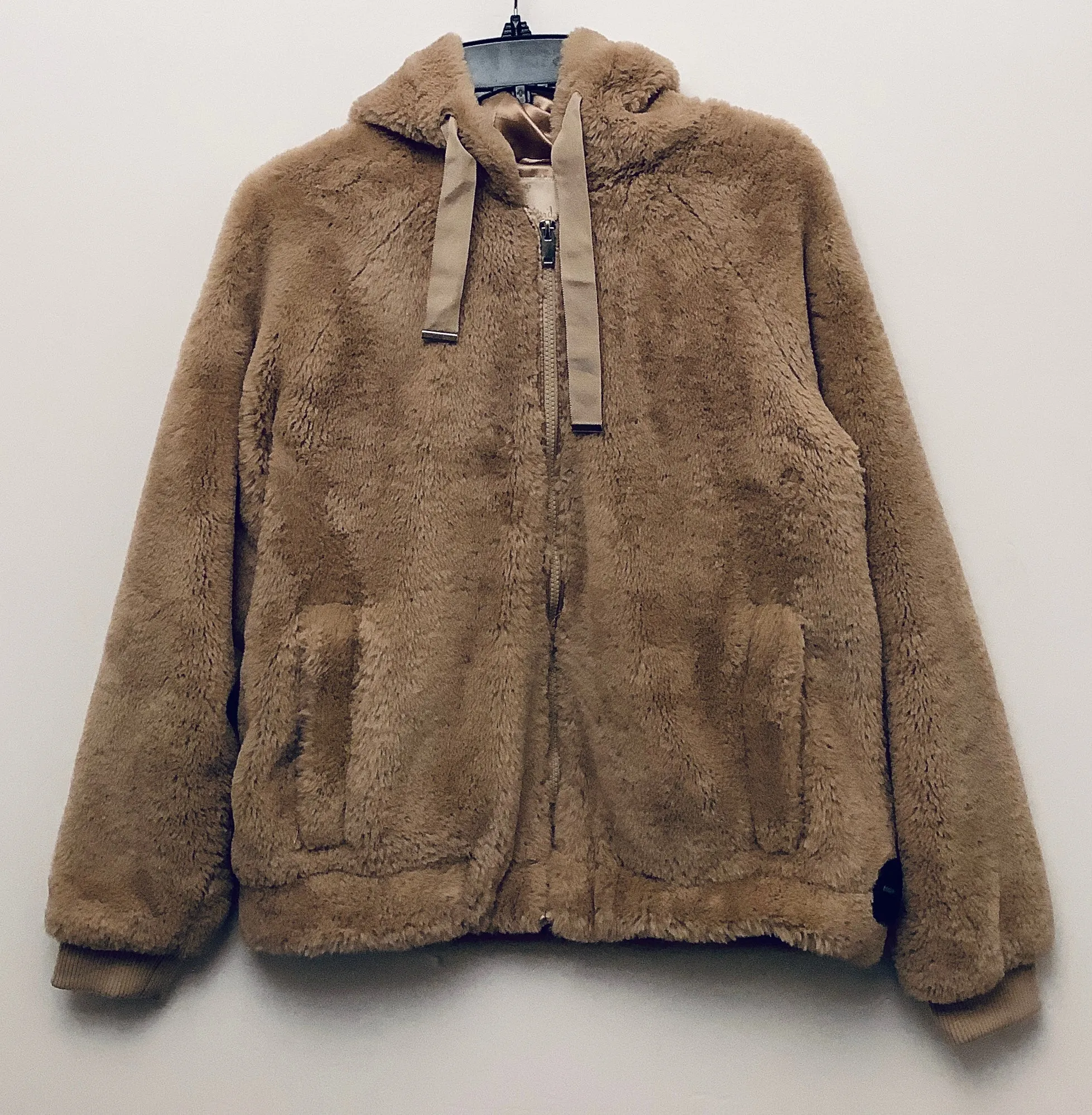 Jacket Faux Fur & Sherpa By Altard State In Tan, Size: M