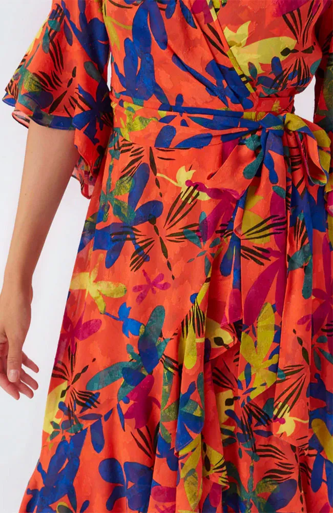 Jean Wrap Dress