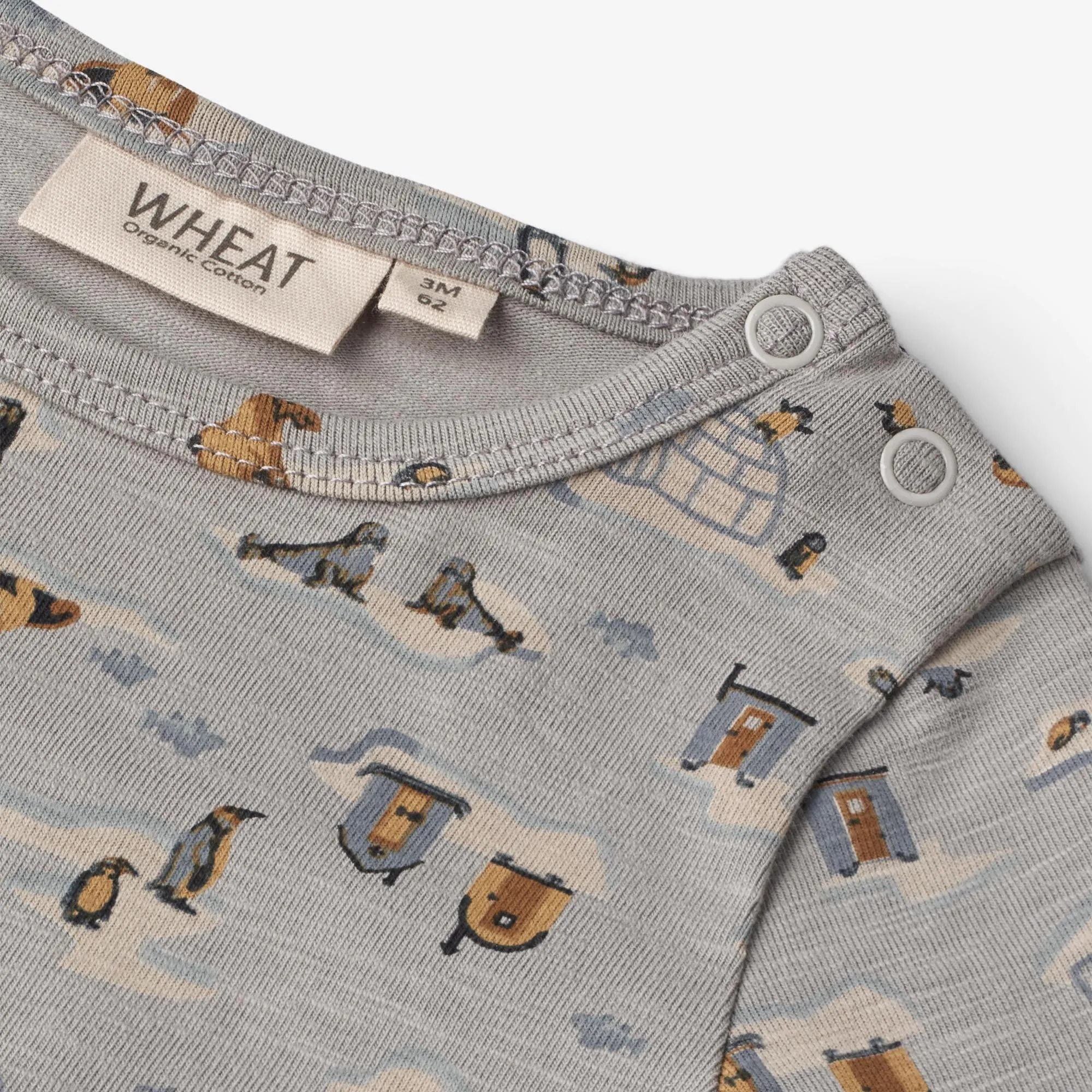 Jumpsuit Theis | Baby - winter sky fishing