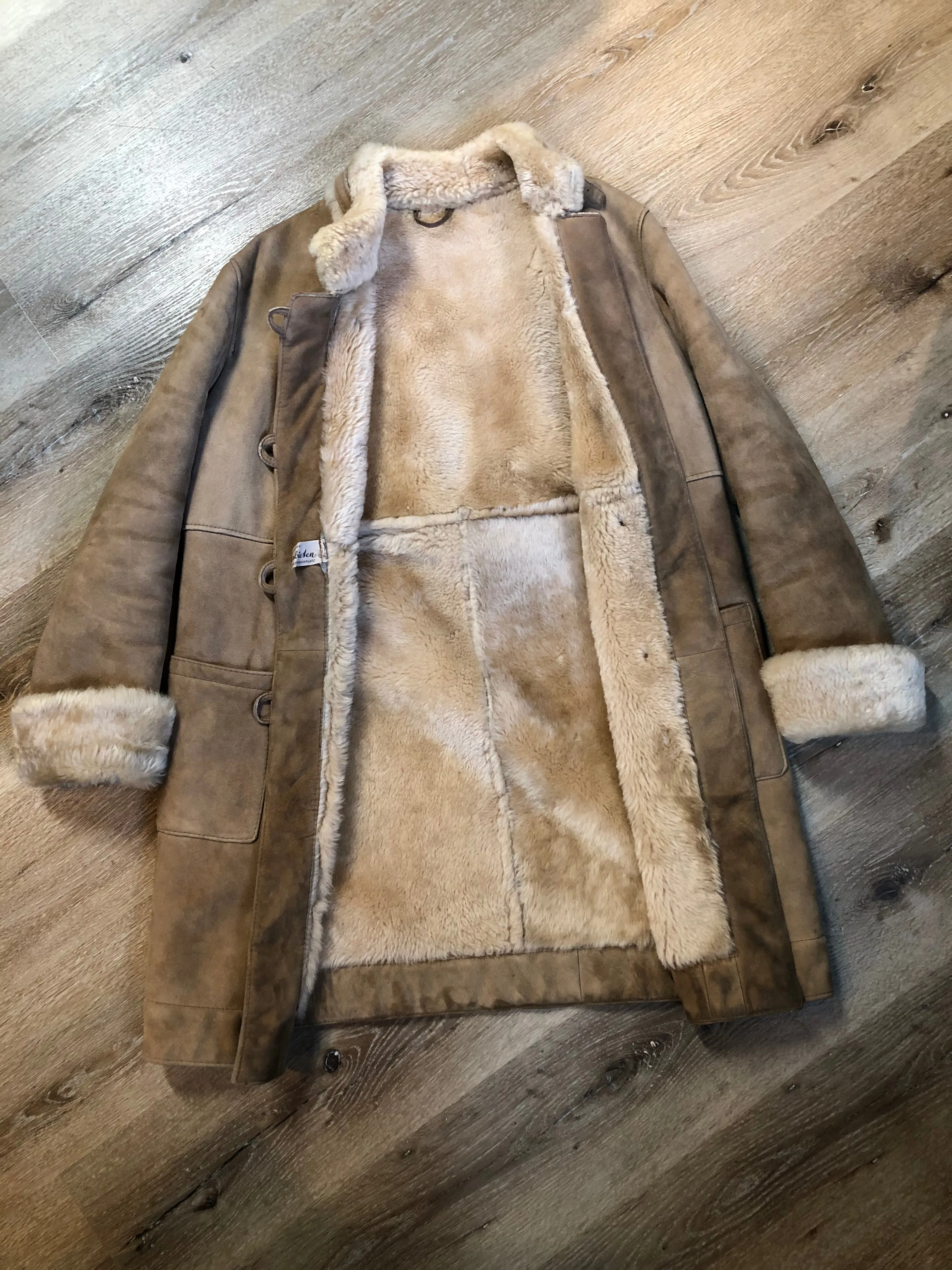 Karl Inderbieten Shearling Coat