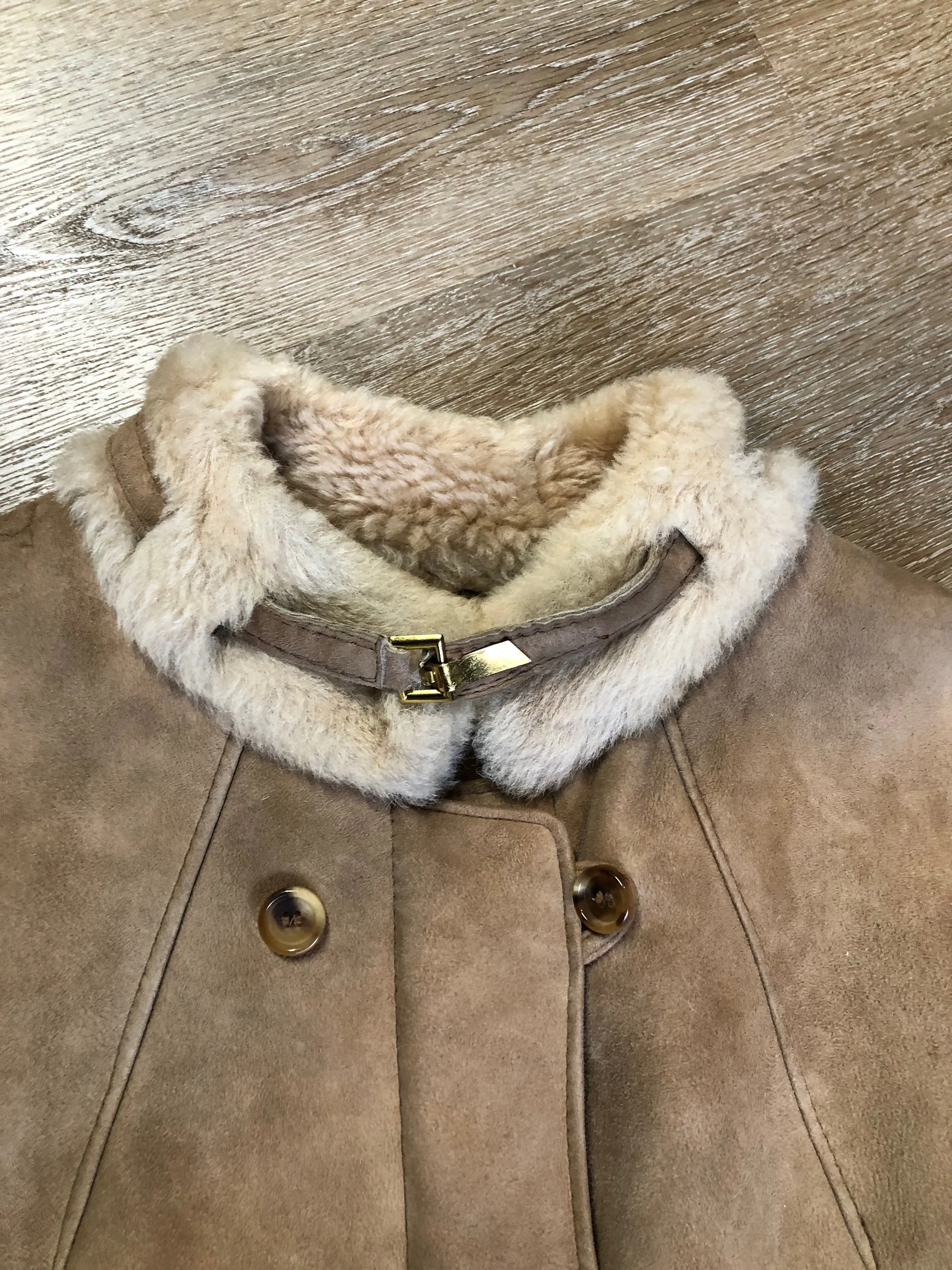 Karl Inderbieten Shearling Coat