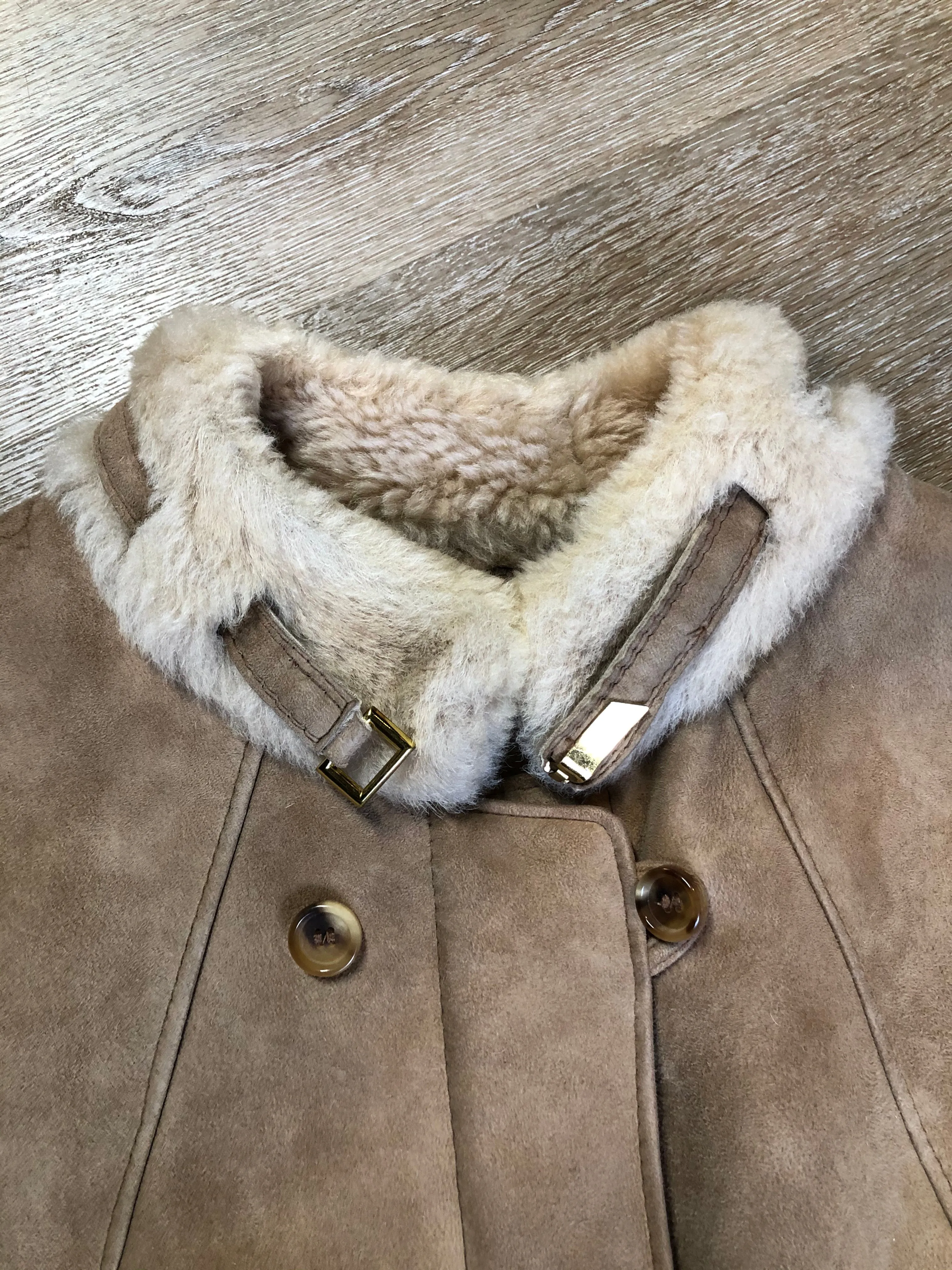 Karl Inderbieten Shearling Coat