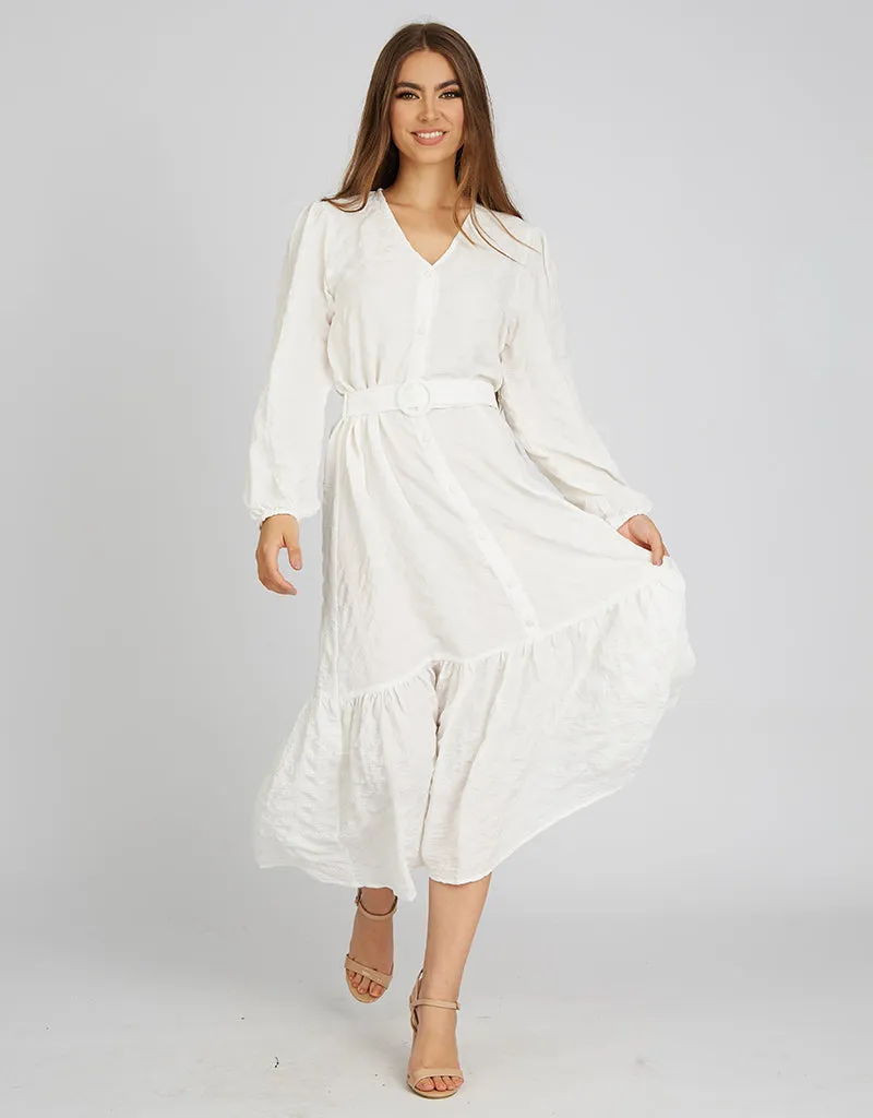 Kiara Belted Dress