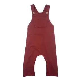 Kids Overall Burgundy