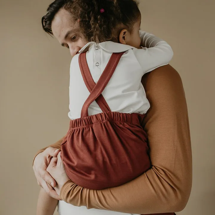 Kids Overall Burgundy