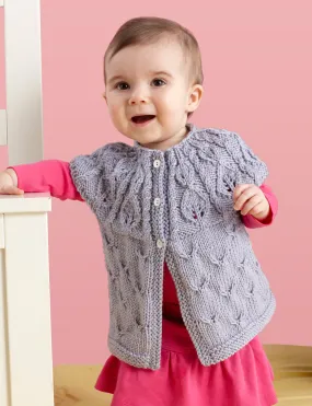 Leaf Yoke Cardigan Pattern (Knit)