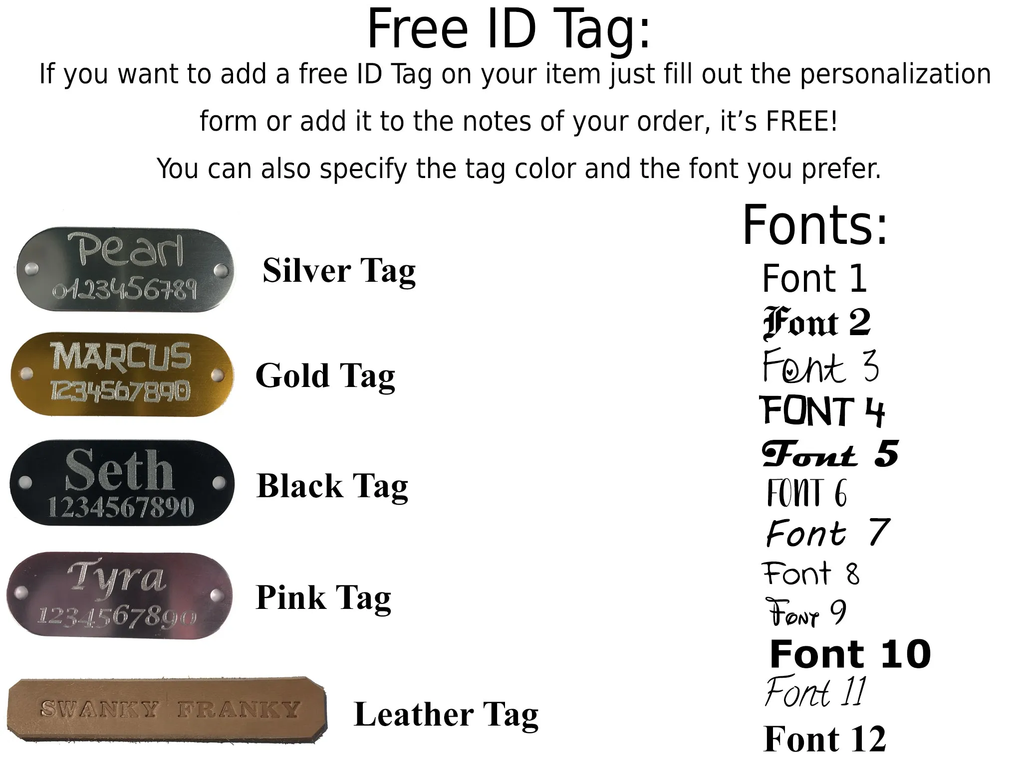 Leather Martingale Dog Collar in 5 Colors and Solid Brass Hardware