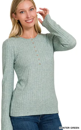 Look This Way Henley Top
