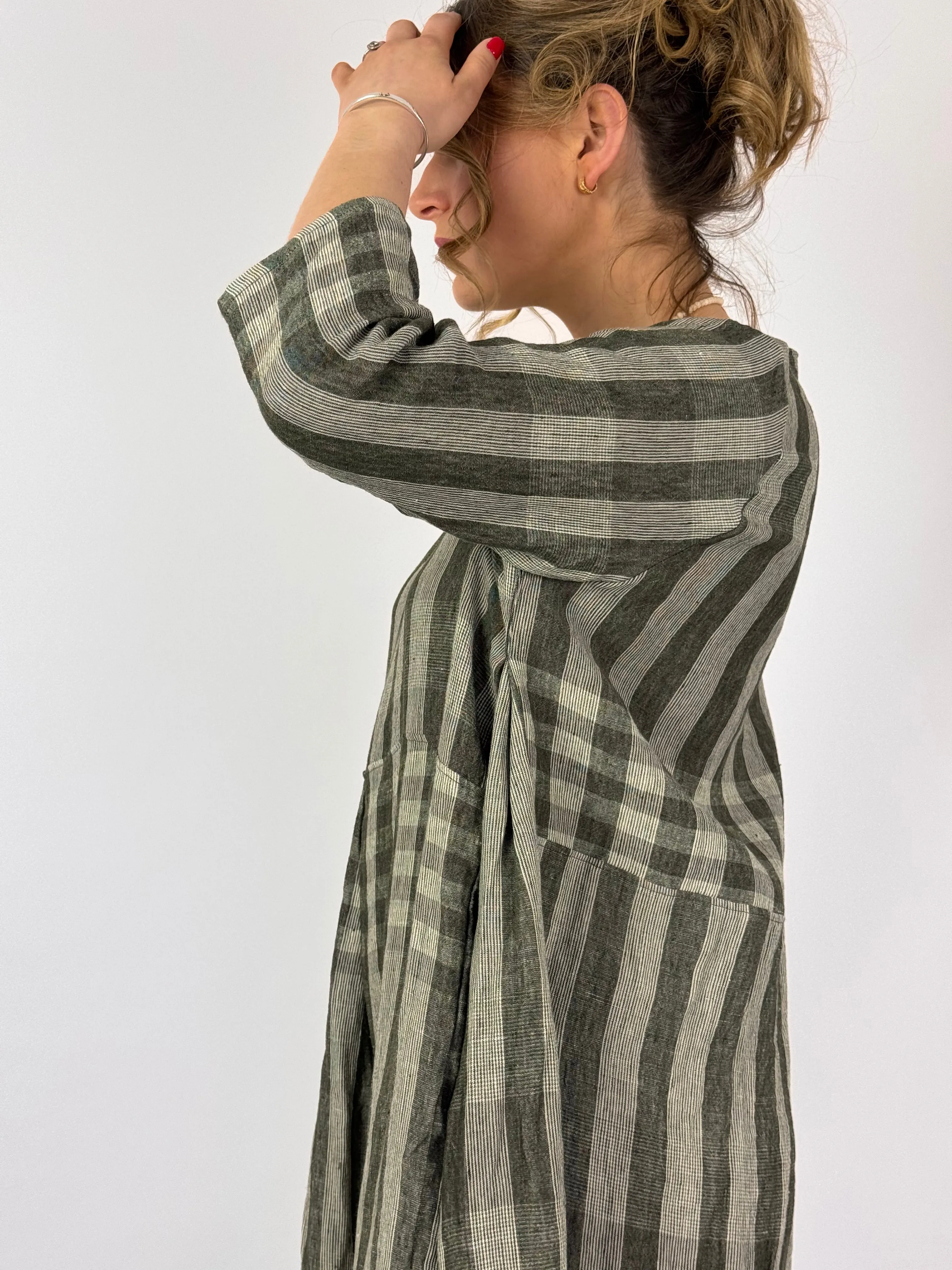 Mama b Rothko LQ Dress Alga